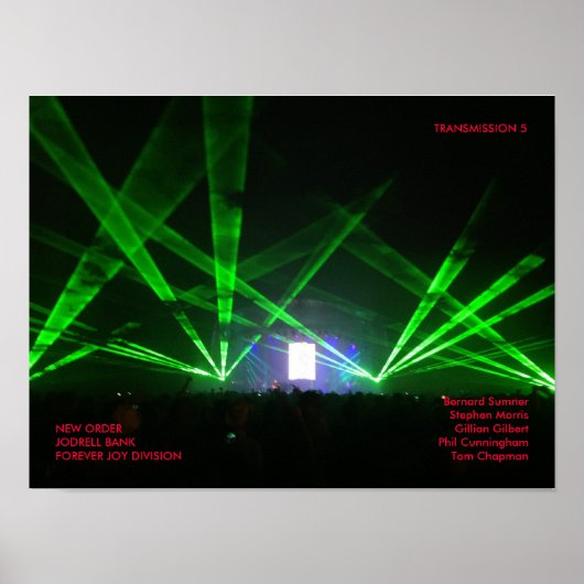 NEUE BESTELLUNG - AUSSERGEWÖHNLICHE JOY-DIVISION - POSTER (Vorne)