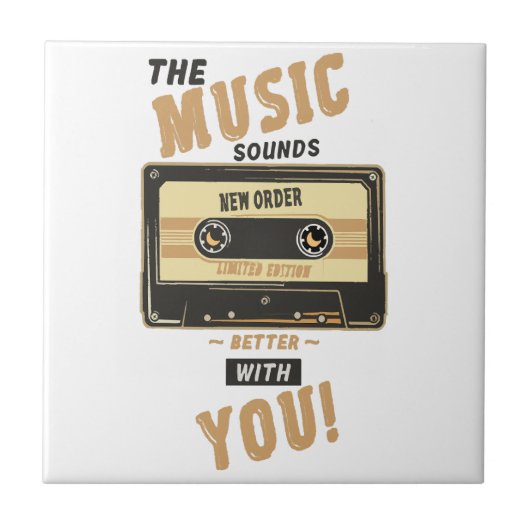 Neue Bestellung - Kassettenband Fliese (Vorderseite)