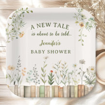 Neue Bibliothek Baby Shower Geschlechtsneutral