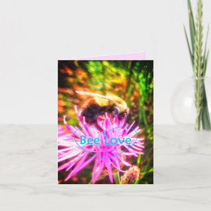 NEUE BIENEN-LIEBE-GRUSS-KARTE KARTE