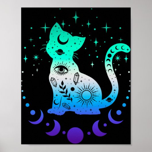 Neue blaue schwule männliche Mlm-Pride-Flagge, Ast Poster (Vorne)
