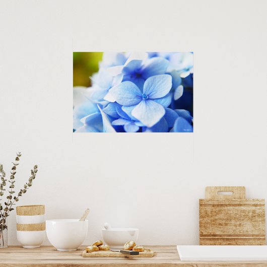 Neue Blues Poster (Küche)