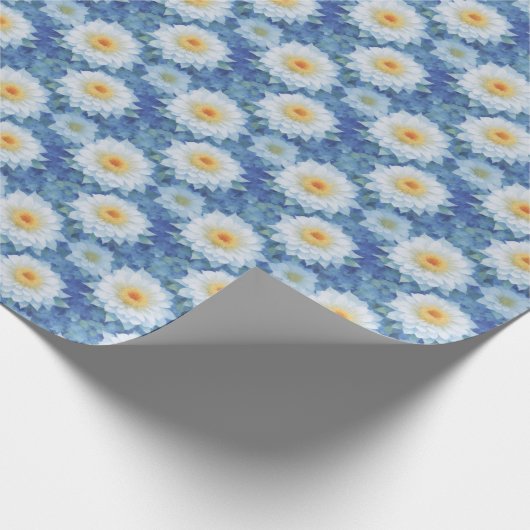 Neue Blume Geschenkpapier (Ecke)