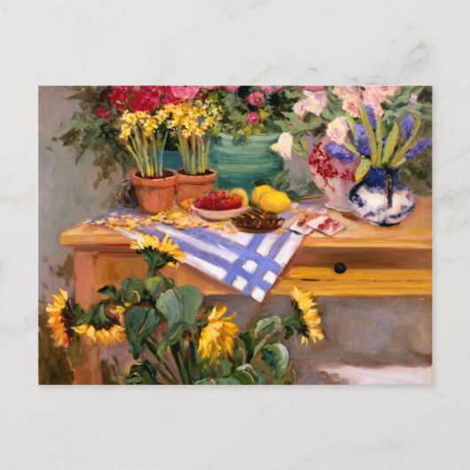 Neue Blume I Postkarte (Vorderseite)