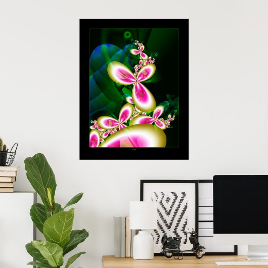 Neue Blume Poster (Heimbüro)