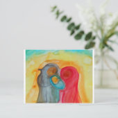 Neue Boy Post Card Postkarte (Stehend Vorderseite)