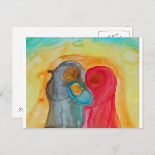 Neue Boy Post Card Postkarte (Vorne/Hinten)