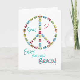 Neue Bracks Herzlichen Glückwunsch Peace Sign auf  Karte