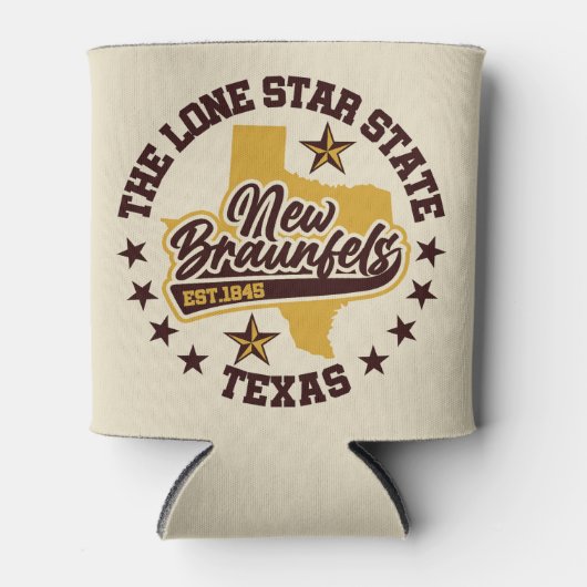 Neue Braunfels, Texas Dosenkühler (Vorderseite)