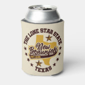 Neue Braunfels, Texas Dosenkühler (Kanne Rückseite)
