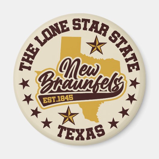 Neue Braunfels, Texas Magnet (Vorne)