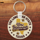 Neue Braunfels, Texas Schlüsselanhänger (Rückseite)