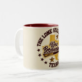 Neue Braunfels, Texas Zweifarbige Tasse (Vorderseite Links)