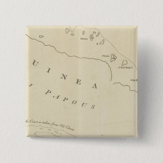 Neue britische Entdeckungen Button (Vorderseite)