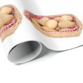 Neue Brötchen Geschenkpapier (Rolleneckpunkt)
