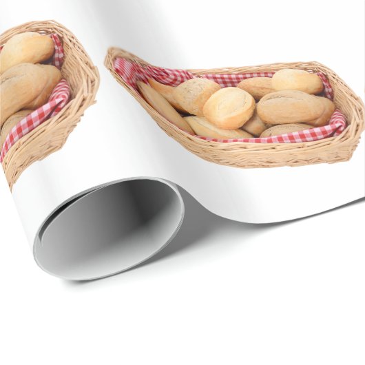 Neue Brötchen Geschenkpapier (Rolleneckpunkt)