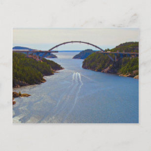 Neue Brücke Svinesund Postkarte