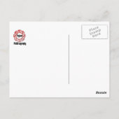 Neue Brücke über den Fluss in WV Postkarte (Rückseite)