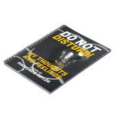 Neue Buchabdeckung Personalisiert mit eigenem Text Notizblock (Linke Seite)