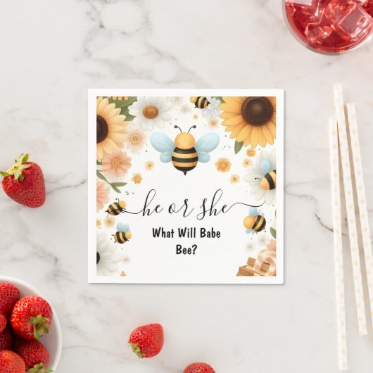 Neue Bug Daisy Bloom Rustikal beschäftigen Bieneng Serviette (Beispiel)