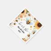 Neue Bug Daisy Bloom Rustikal beschäftigen Bieneng Serviette (Ecke)