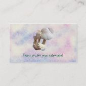 Neue Business Card für Babyprodukte Visitenkarte (Rückseite)