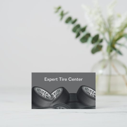 Neue Business Cards für das Automobilreparaturzent Visitenkarte (Stehend Vorderseite)