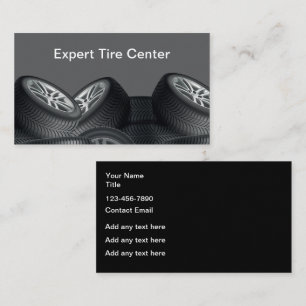 Neue Business Cards für das Automobilreparaturzent Visitenkarte