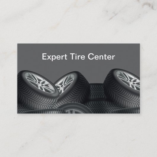 Neue Business Cards für das Automobilreparaturzent Visitenkarte (Vorderseite)