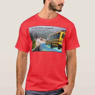 Neue Buslinien angekündigt T-Shirt