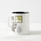 Neue Chance Zweifarbige Tasse (Vorderseite Links)