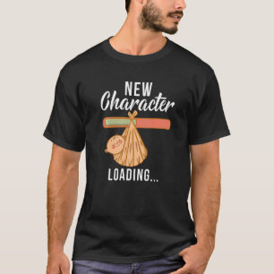 Neue Charakterbeladung Baby Reveal Proud schwanger T-Shirt