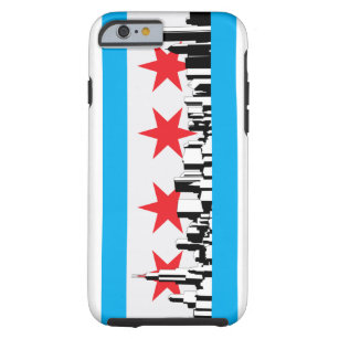 Neue Chicago-Flagge Tough iPhone 6 Hülle