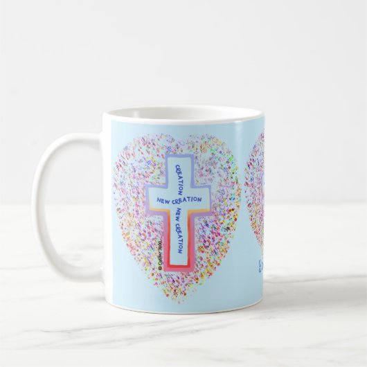 Neue Christliche Kreuzung der Tasse (Links)