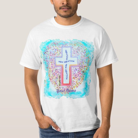 Neue Christliche Kreuzung T - Shirt (Vorderseite)