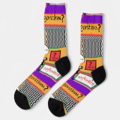 Neue Computer-ese-Crew-Socken Socken (Linkes Detail)