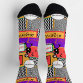 Neue Computer-ese-Crew-Socken Socken (Oben)