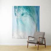 Neue coole Pazifikwelle Wandteppich (Beispiel)