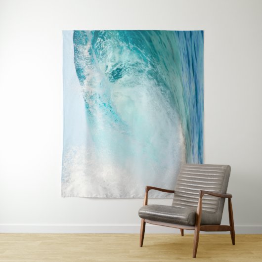 Neue coole Pazifikwelle Wandteppich (Beispiel)