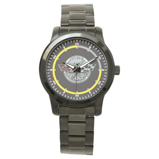 Neue CORVETTE C3 1953-1978 Quartz Watch Armbanduhr (Vorderseite)