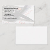 Neue CPA Accountant-Visitenkarten Visitenkarte (Vorne/Hinten)