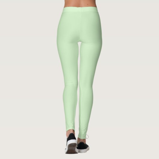 Neue Creme Grün Leggings (Rückseite)