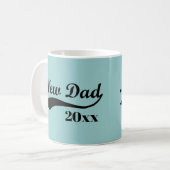 Neue Dad-Tasse, benutzerdefinierter Text Kaffeetasse (Vorderseite Links)