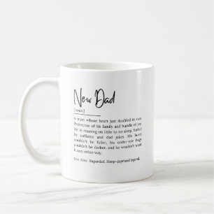 Neue Definition von Papa – Lustiger und herzlicher Kaffeetasse