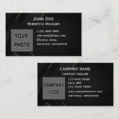 Neue Design Front and Back Business Cards Visitenkarte (Vorne/Hinten)