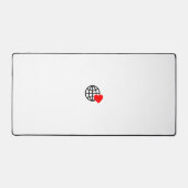 Neue Desktop-Logo-Desktop-Karte Schreibtischunterlage (Vorderseite)