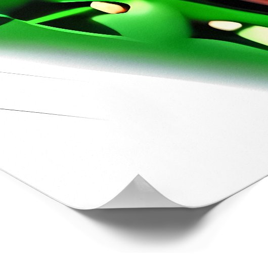 Neue Dimensionen Poster (Ecke)