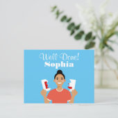 Neue Driver Avatar Ankündigung Postkarte (Stehend Vorderseite)