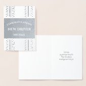 Neue Driver Tire Treads Gratulations Foil Card Folienkarte (Anzeige)