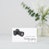 Neue DSLR-Camera Fotografy Business Card Visitenkarte (Stehend Vorderseite)